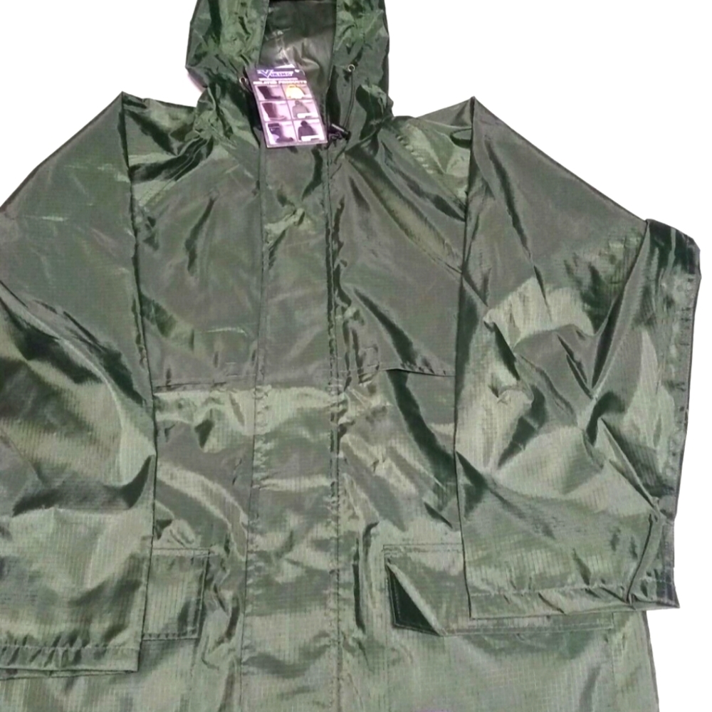 Viking 2910Jg Open Road 150D Jkt W/Hood-Grn Xl
